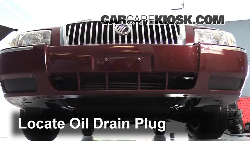 2009 Mercury Grand Marquis LS 4.6L V8 FlexFuel Oil Change Oil and Oil Filter